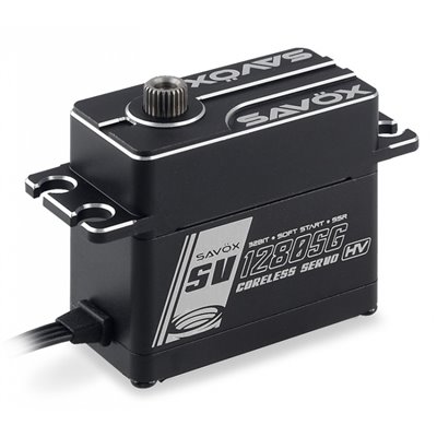 SV-1280SG Servo 50Kg 0.14s HV Alu Coreless Ståldrev
