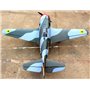 Yakovlev YAK-3 1575mm spänvidd 20cc utan landställ