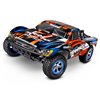 TRAXXAS 58034-8-ORNG Slash 2WD 1 10 RTR TQ Orange Clipless USB Med Batteri Laddare