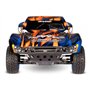 TRAXXAS 58034-8-ORNG Slash 2WD 1 10 RTR TQ Orange Clipless USB Med Batteri Laddare