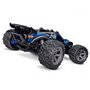 TRAXXAS 67164-4-BLUE Rustler 4x4 BL-2s 1 10 RTR TQ Blå
