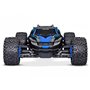 TRAXXAS 67164-4-BLUE Rustler 4x4 BL-2s 1 10 RTR TQ Blå