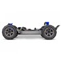 TRAXXAS 67164-4-BLUE Rustler 4x4 BL-2s 1 10 RTR TQ Blå