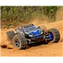 TRAXXAS 67164-4-BLUE Rustler 4x4 BL-2s 1 10 RTR TQ Blå