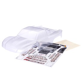 TRAXXAS 6965 Kaross Slash 4x4 Omålad för Clipless Montering