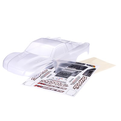 TRAXXAS 6965 Kaross Slash 4x4 Omålad för Clipless Montering