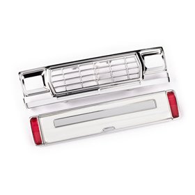 TRAXXAS 9819-WHT Grill Bakläm Vit med LED-glas Ford F-150 TRX-4M