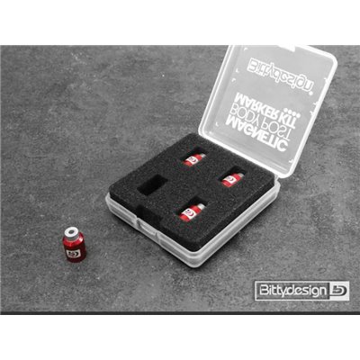BITTYDESIGN BDBPMK8-R Karosshålsmarkering Set Big Scale- Röd