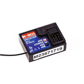 Mstyle Mottagare R-301 Vattentät 3 kanaler 2.4GHZ