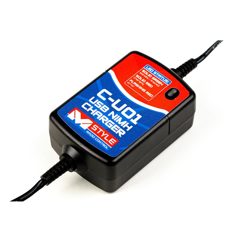 Mstyle C-U01USB Laddare till NiMh 2-6 Celler