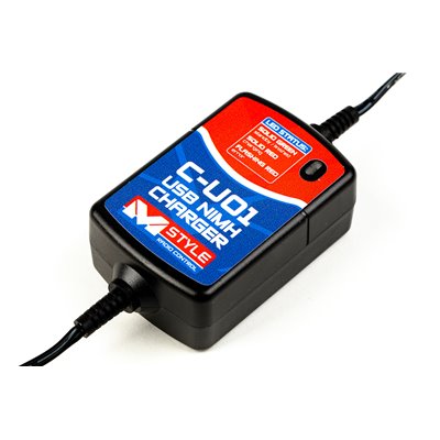 Mstyle C-U01USB Laddare till NiMh 2-6 Celler