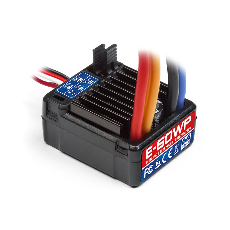 Mstyle E-60WP Fartreglage ESC Elektroniskt Vattentätt LiPO & NiMH