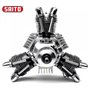 FG-84R3 4-takt 3-cyl Stjärnmotor Bensinmotor RC | 84cc