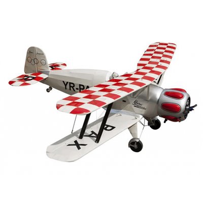 Bucker Bu-133 Jungmeister Dubbel-deckare 1650mm spännvidd 20-22cc ARF*
