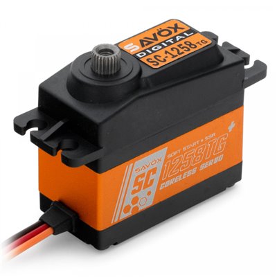 SAVÖX SAV-SC1258TGPLUS SC-1258TG Plus Servo 12Kg 0.08s Alu Coreless Titandrev*