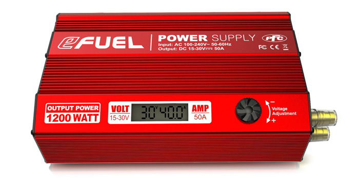 Heavy Duty, Power Ready EFUEL 1200W/50A Power Supply 1