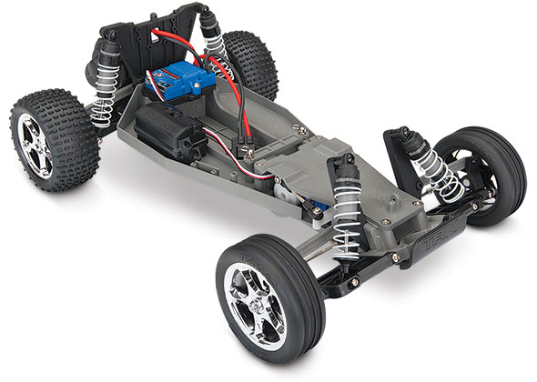 Traxxas - Bandit 2WD TQ Buggy Röd El 1:10 ARTR - Utan batteri och laddare 8