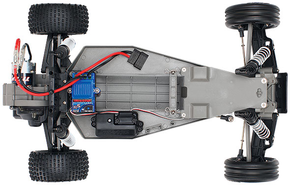 Traxxas - Bandit 2WD TQ Buggy Röd El 1:10 ARTR - Utan batteri och laddare 7