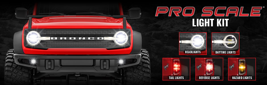 ford bronco proscale trx.4m led kit