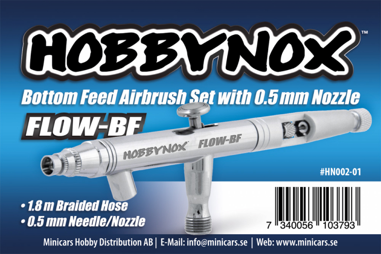 airbrush flow-bf rc kaross hobbyprojekt