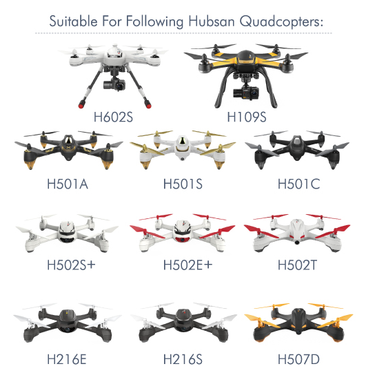 Hubsan HT006 - GPS 2.4GHz Kontroller "Klocka"