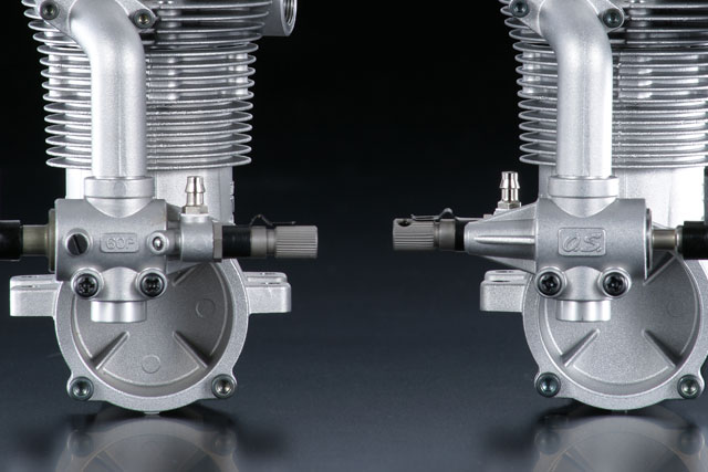 O.S. FS-95V 4-Takts Flygplansmotor inkl. ljuddämpare .95ci | 15.59cc 3