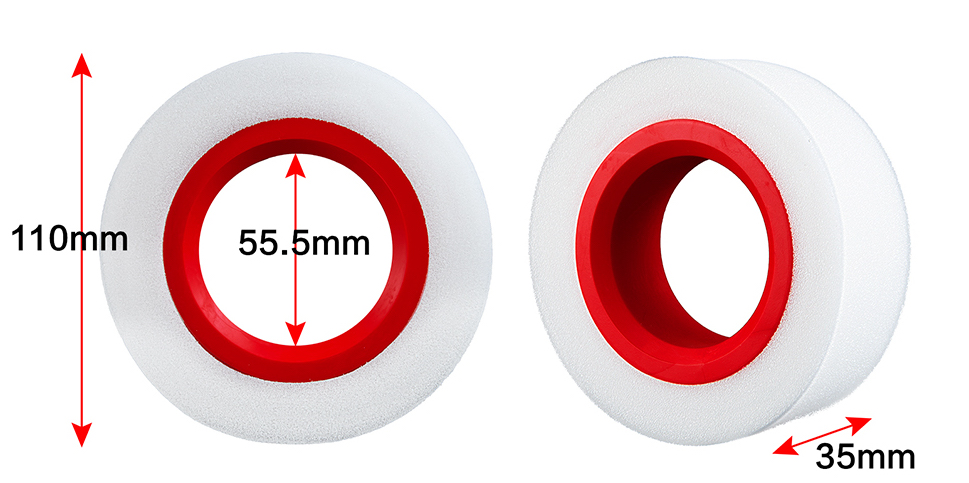 Dual stage foam tung 110mm
