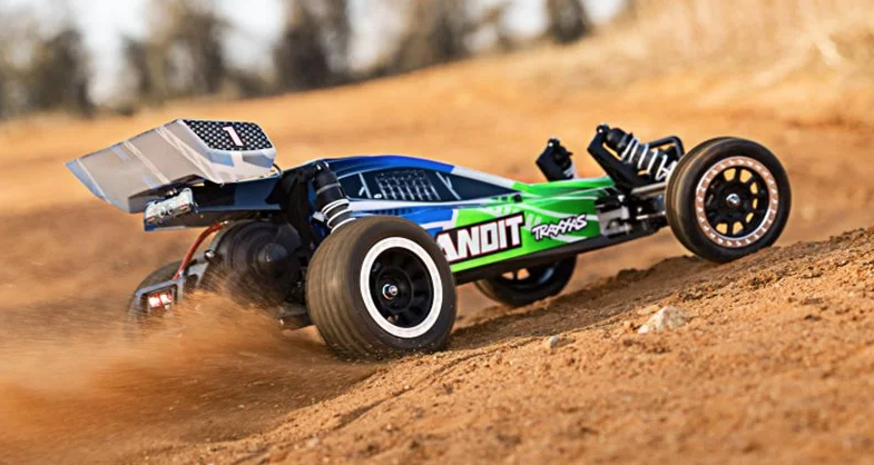 Traxxas Bandit 2WD med LED belysning recension Guide